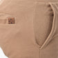 Bermuda in pile piqué beige da uomo
