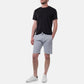 Bermuda Uomo in Piquet con Coulisse Grigio