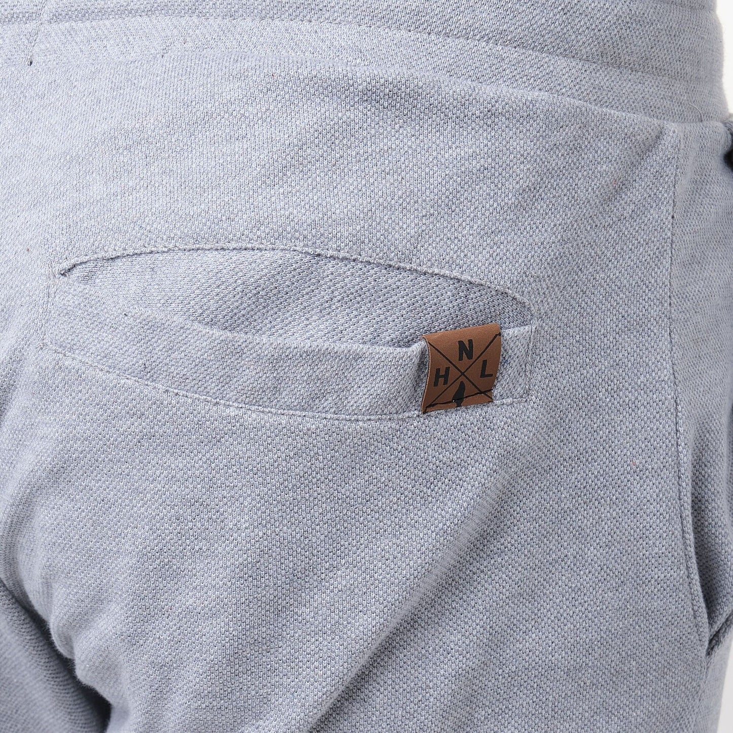 Bermuda Uomo in Piquet con Coulisse Grigio