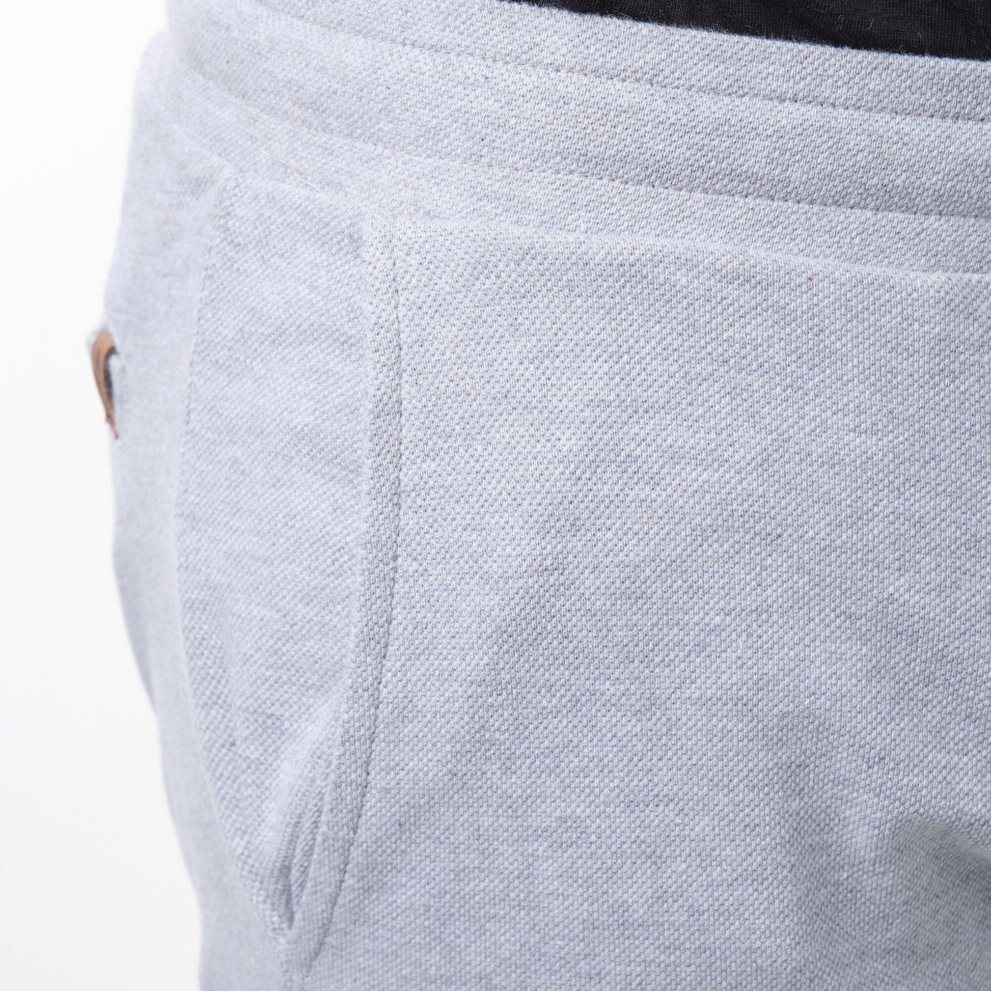 Bermuda Uomo in Piquet con Coulisse Grigio