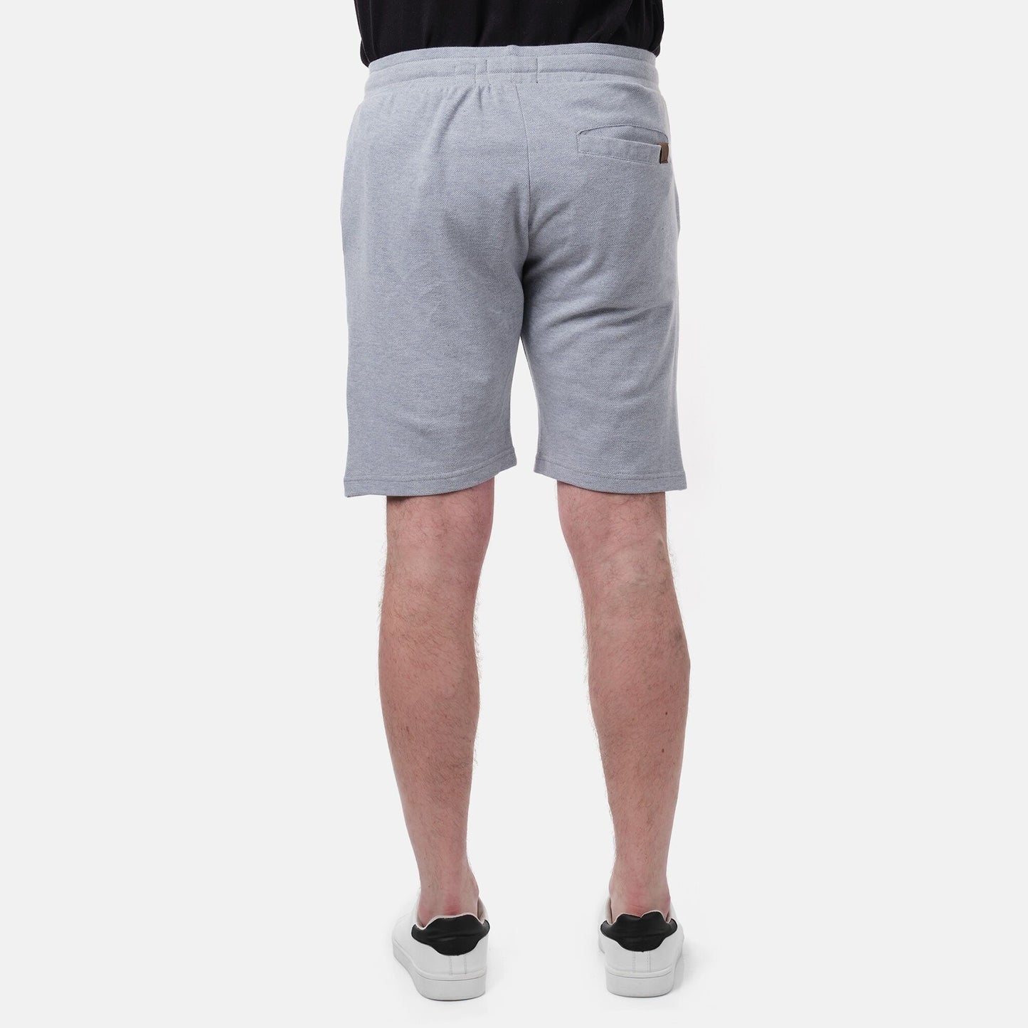 Bermuda Uomo in Piquet con Coulisse Grigio