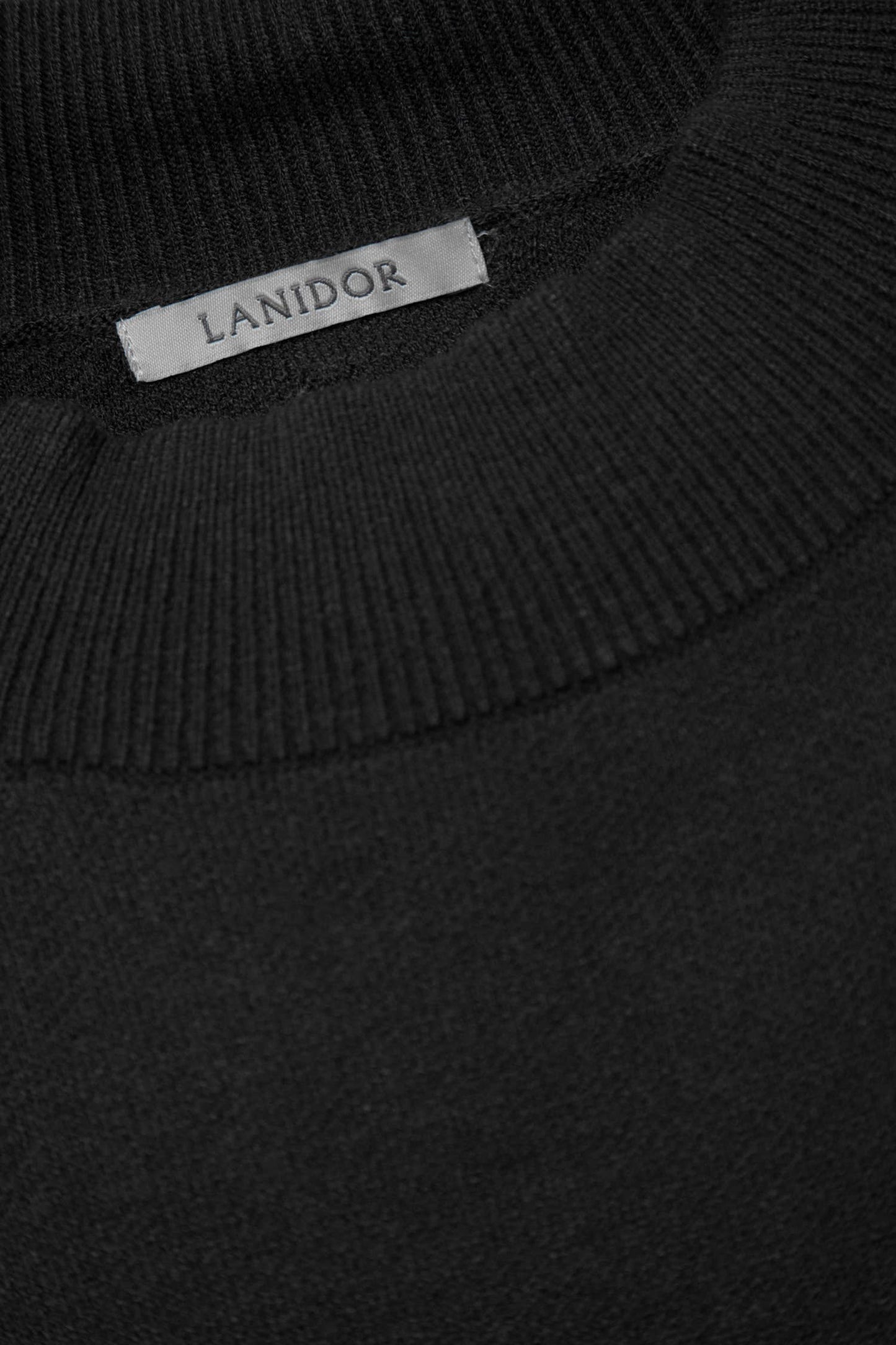 Maglione in maglia girocollo a coste