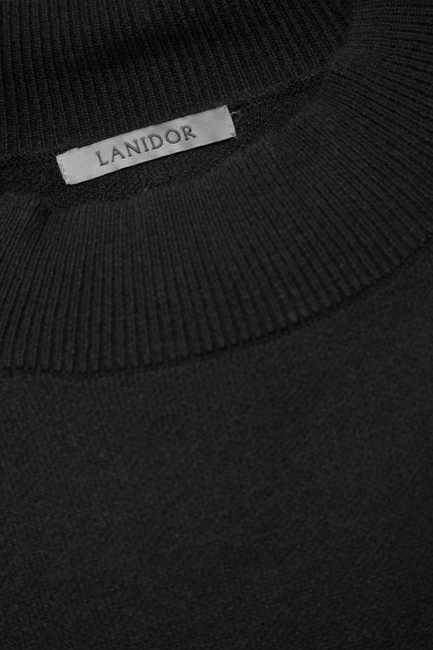 Maglione in maglia girocollo a coste