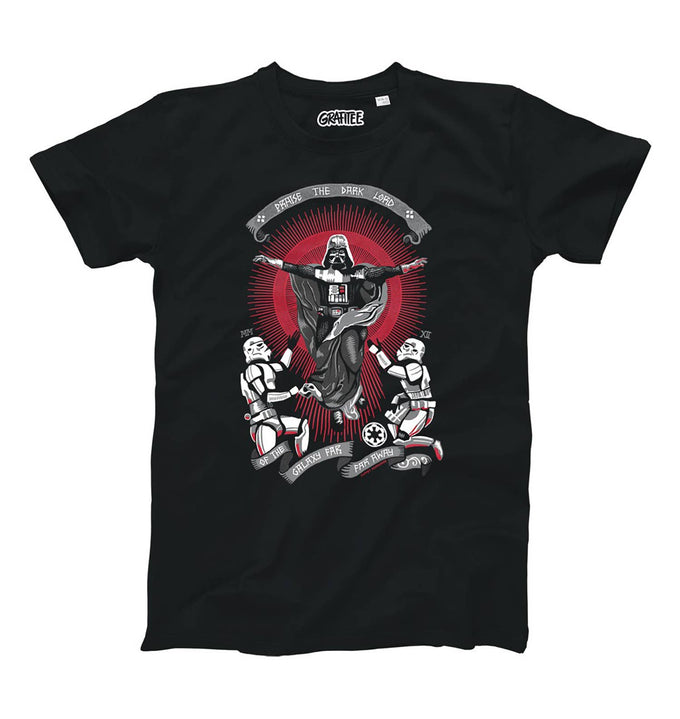 T-shirt grafica Dark Lord Star Wars in cotone biologico