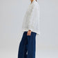 Bomber in pizzo floreale