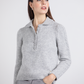 Polo in maglia con maniche a treccia
