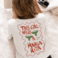 T-shirt unisex in cotone biologico con stampa “This Girl Needs a Margarita”