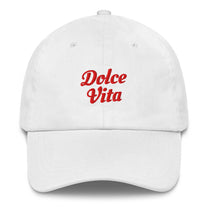 Cappellino da baseball ricamato Dolce Vita