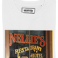 T-shirt unisex bianca con stampa vintage anni ’80