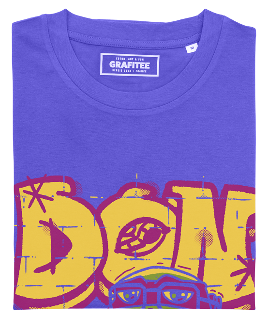 T-shirt Don Street con stampa graffiti cartoon