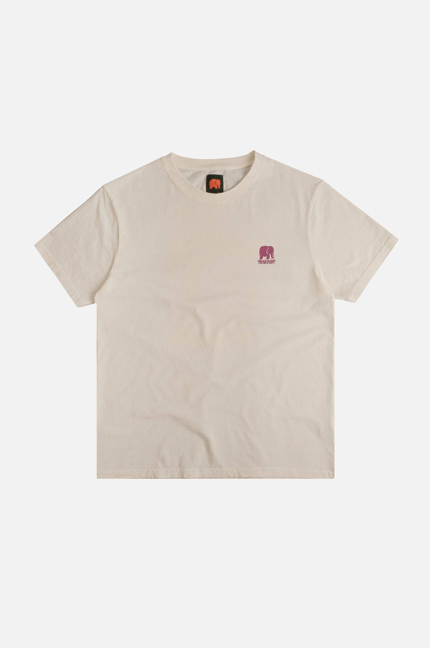 T-shirt pigmentata bianca “Life by the Sea VII”