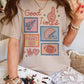 T-shirt oversize grafica Game Day