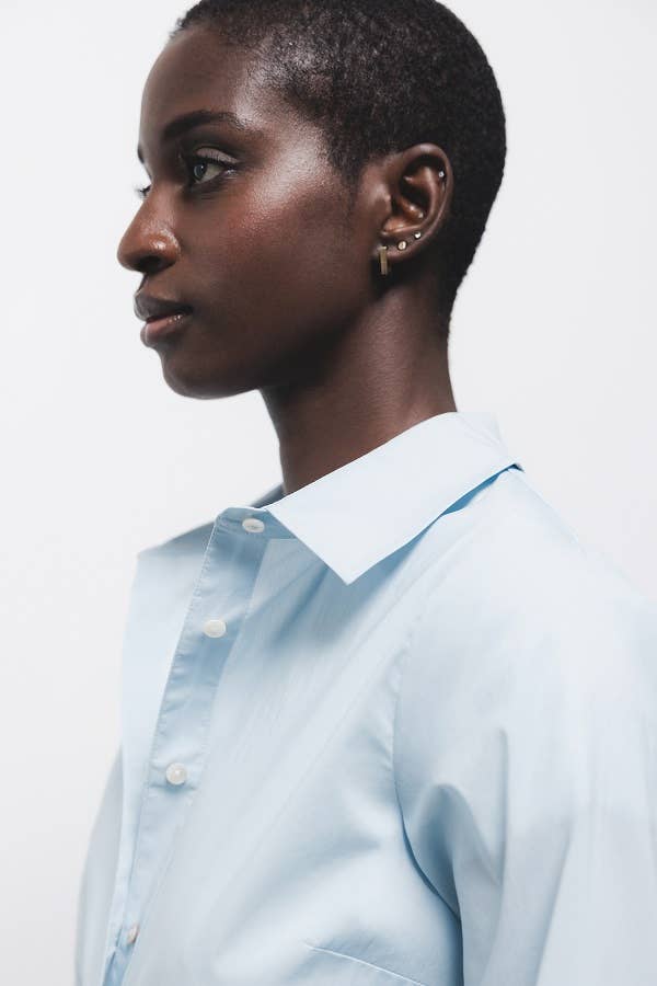 Camicia classica a maniche lunghe con bottoni