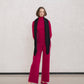 Dolcevita a costine in lana merino extrafine 3D