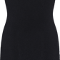 Vestito sottoveste in lana Anis nero