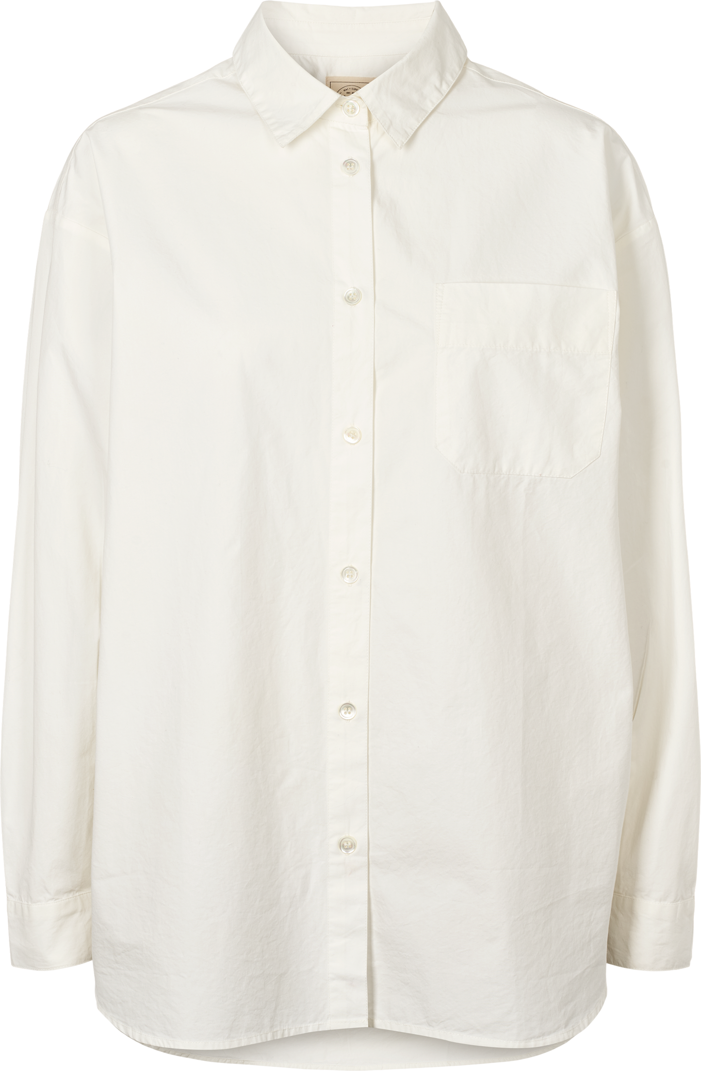 Camicia Astrid in popeline di cotone biologico