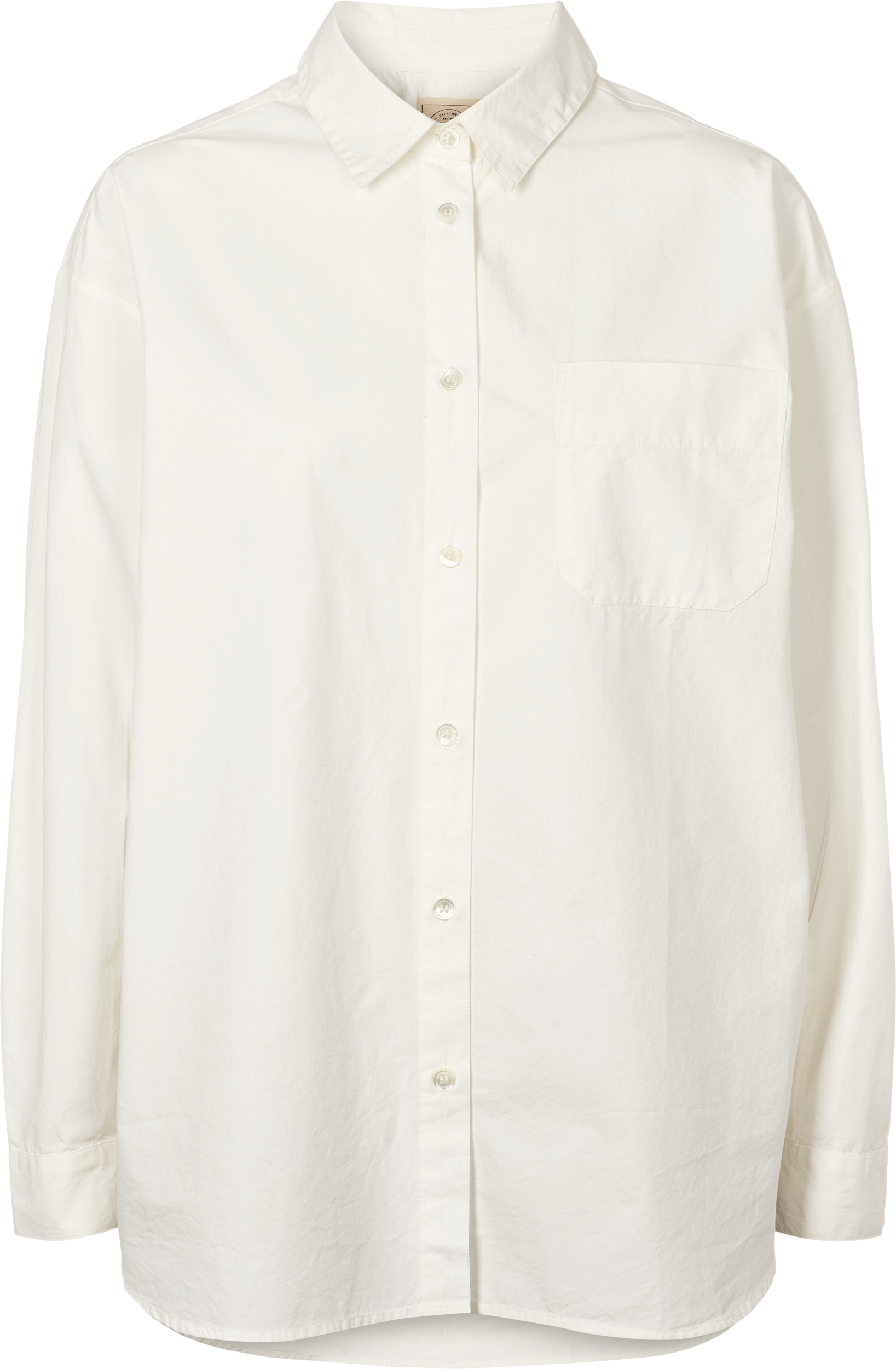 Camicia Astrid in popeline di cotone biologico