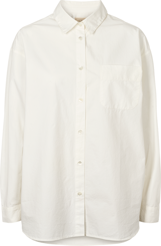 Camicia Astrid in popeline di cotone biologico