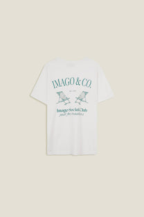 T-shirt uomo Relax Club in cotone con stampa