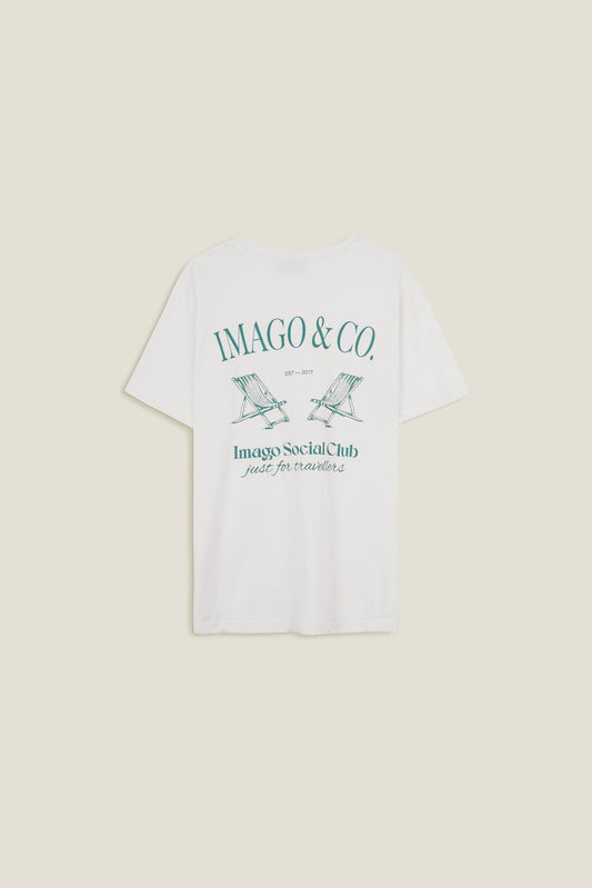 T-shirt uomo Relax Club in cotone con stampa