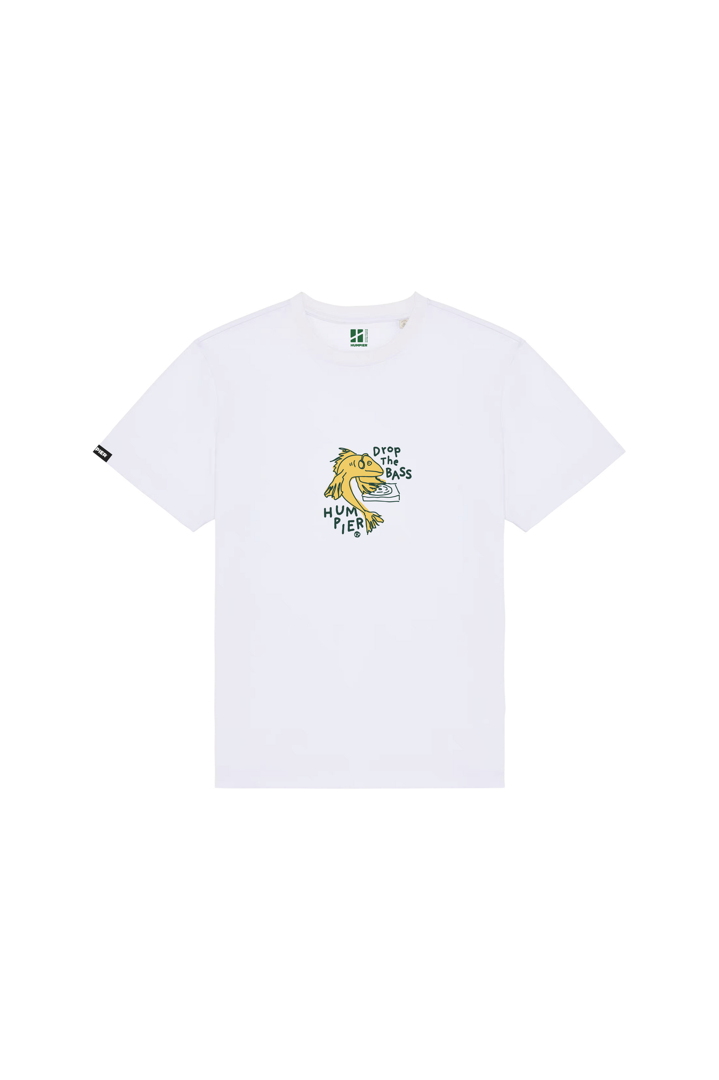T-shirt Drop the Bass in cotone biologico