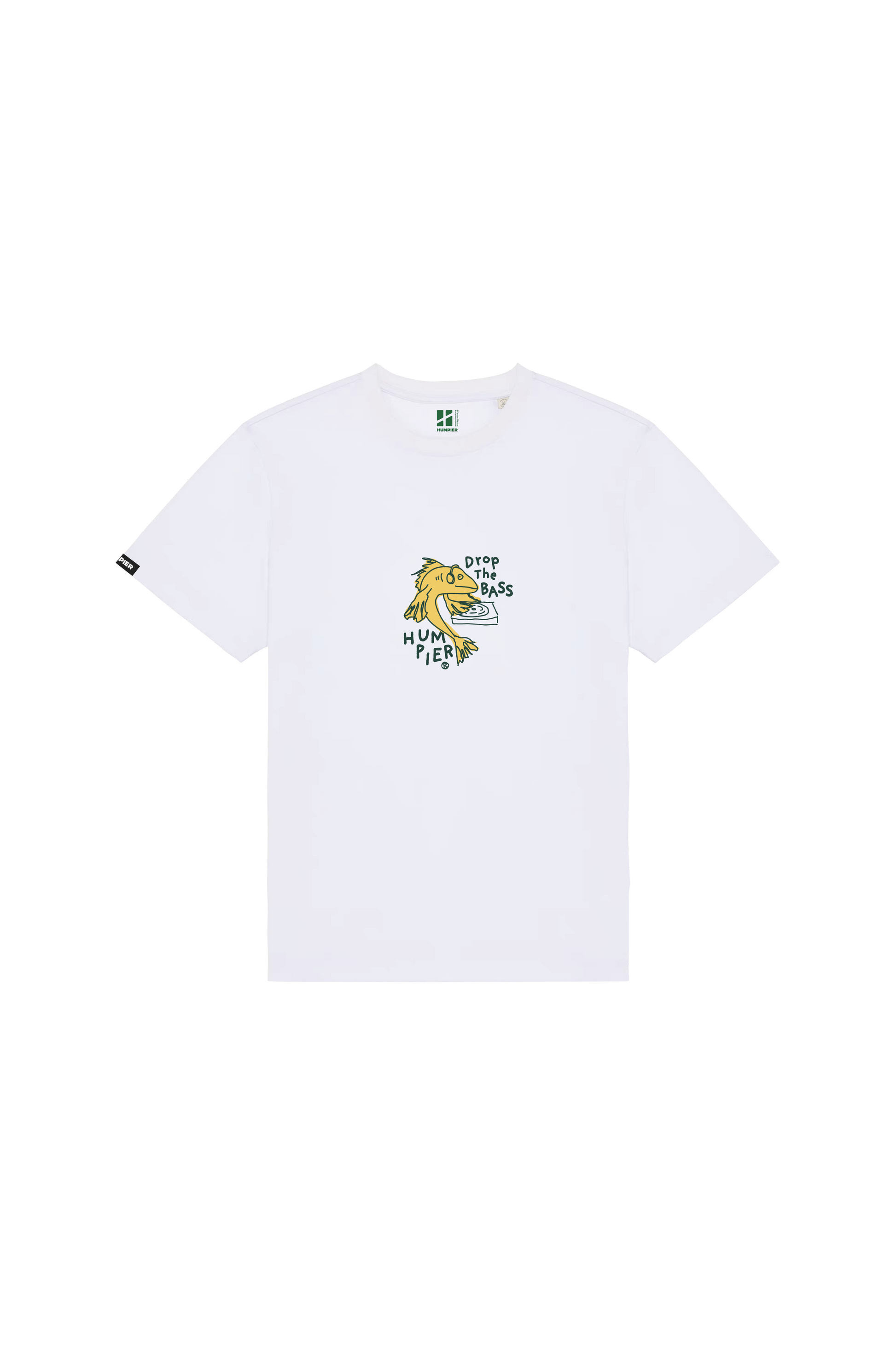 T-shirt Drop the Bass in cotone biologico