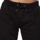 Pantaloni jogger in pile neri Nico