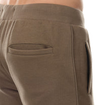 Pantaloni Jogger Nico in Pile Kaki