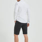 Camicia Oxford Bianca in Cotone con Colletto Button-Down