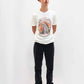 T-shirt Kaiju Fighter con stampa mostro giapponese