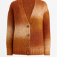 Cardigan in maglia degradé con bottoni