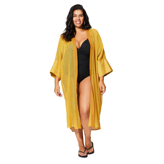 Kimono estivo boho in cotone