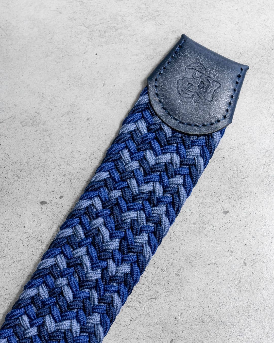 Cintura elastica intrecciata Blue Sky
