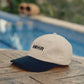 Cappellino in nylon bicolore riciclato