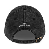 Cappellino vintage minimal in twill di cotone