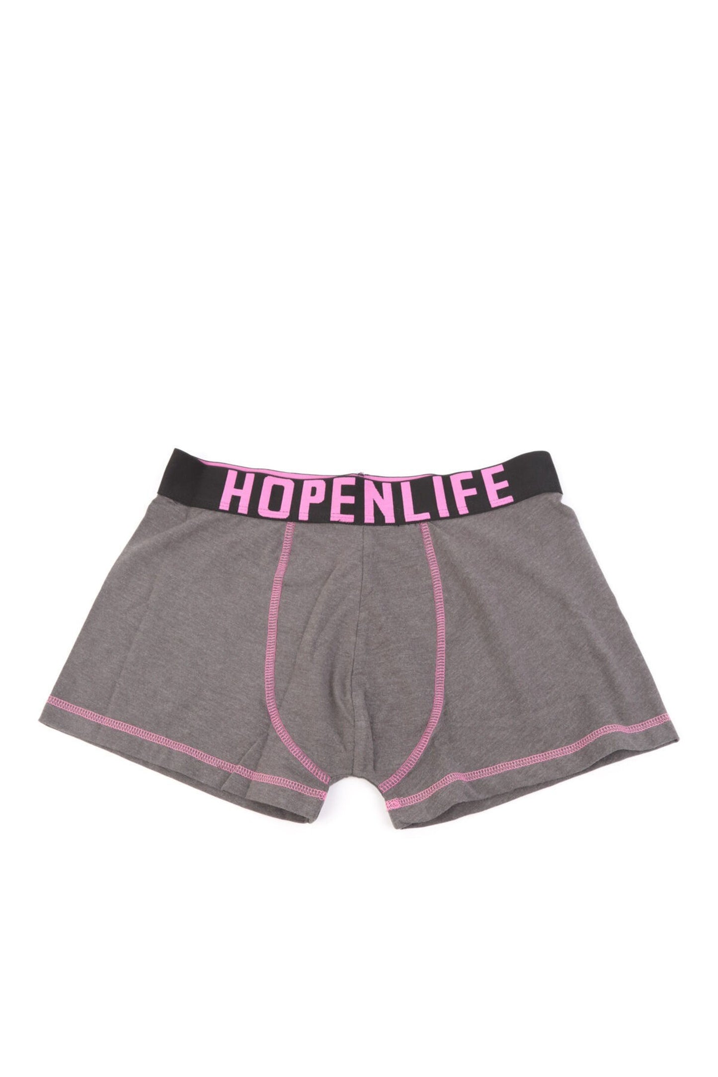 Boxer uomo Hopenlife in cotone con elastico logo (pack assortito)