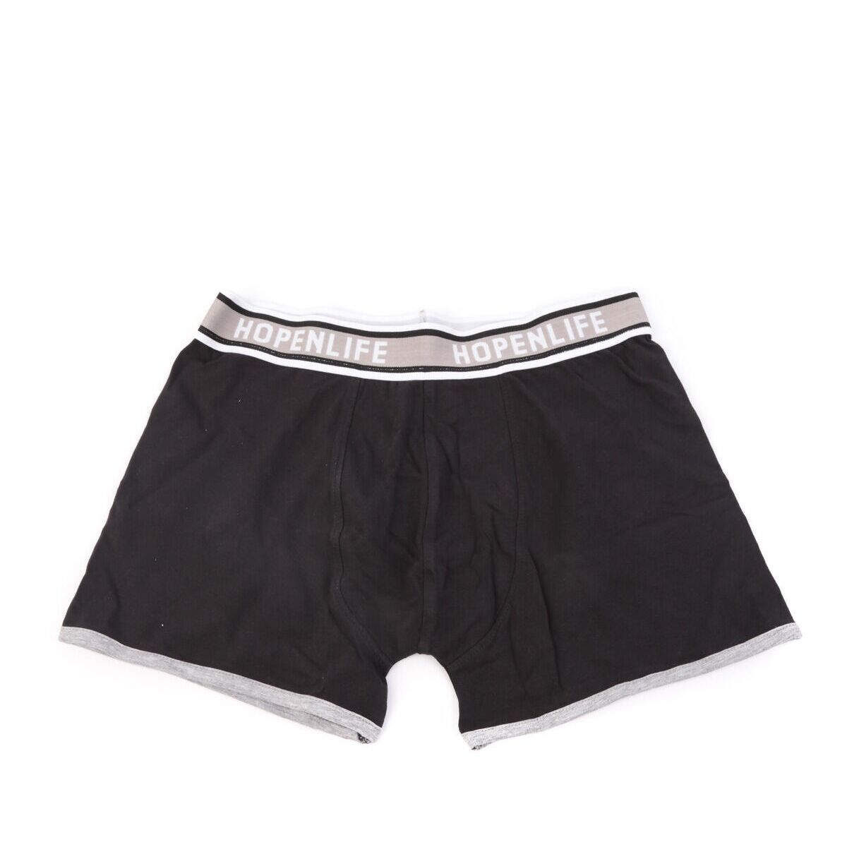 Boxer Uomo in Cotone USADAS Grigio/Nero in Confezione Assortita