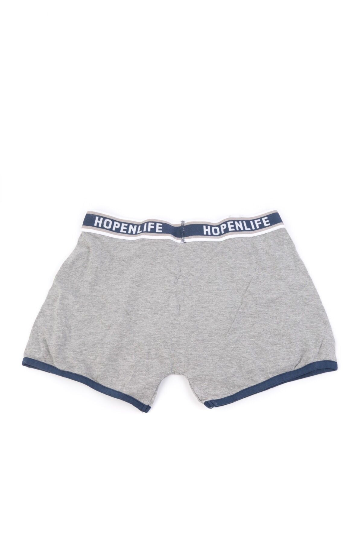 Boxer Uomo in Cotone USADAS Grigio/Nero in Confezione Assortita