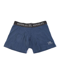 Boxer uomo tinta unita antracite e blu navy in confezione assortita