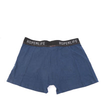 Boxer uomo tinta unita antracite e blu navy in confezione assortita