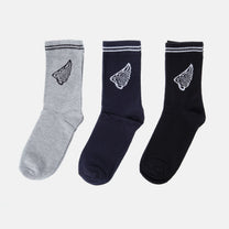 Calzini uomo Xavamus in confezione multipack nero, grigio e blu navy