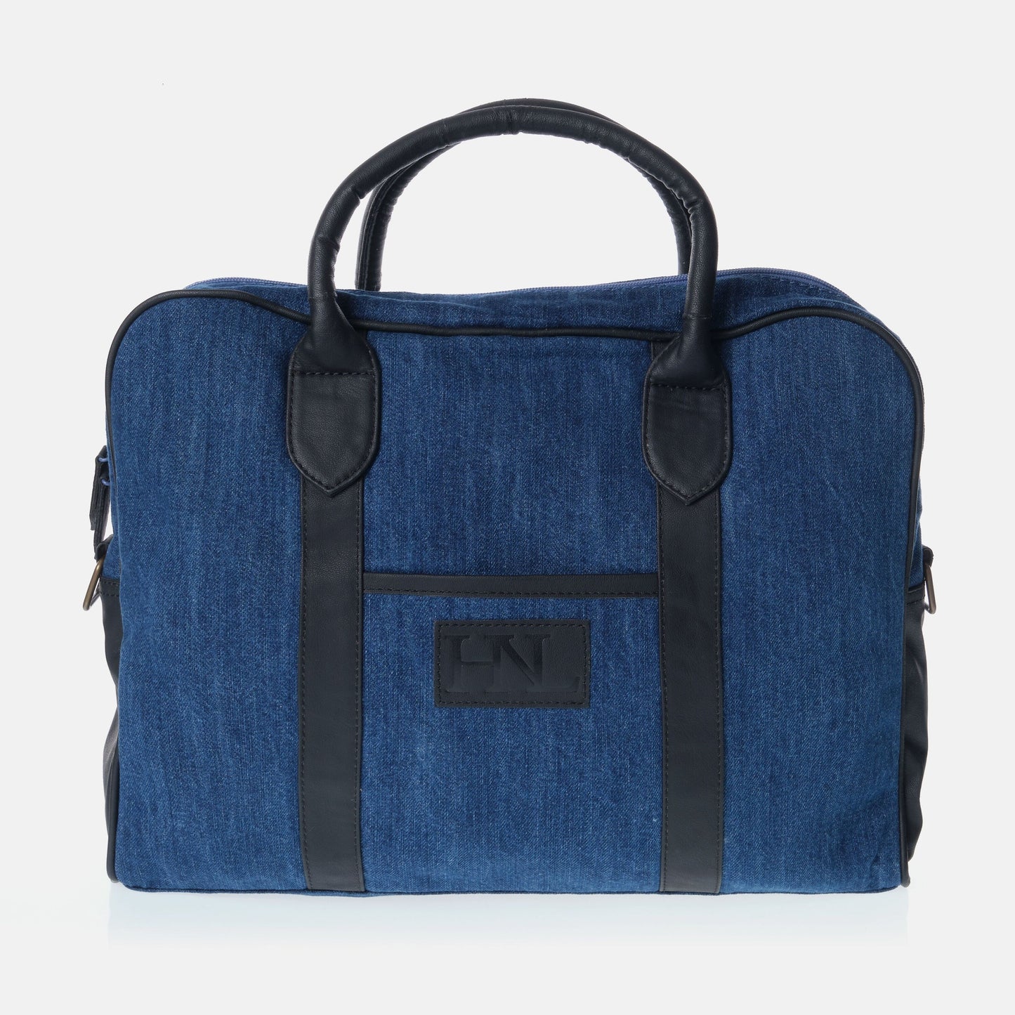 Borsa a tracolla Izoar azzurro chiaro in cotone