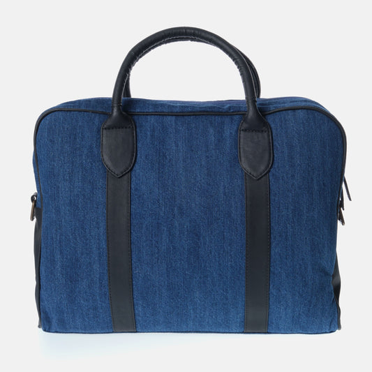 Borsa a tracolla Izoar azzurro chiaro in cotone