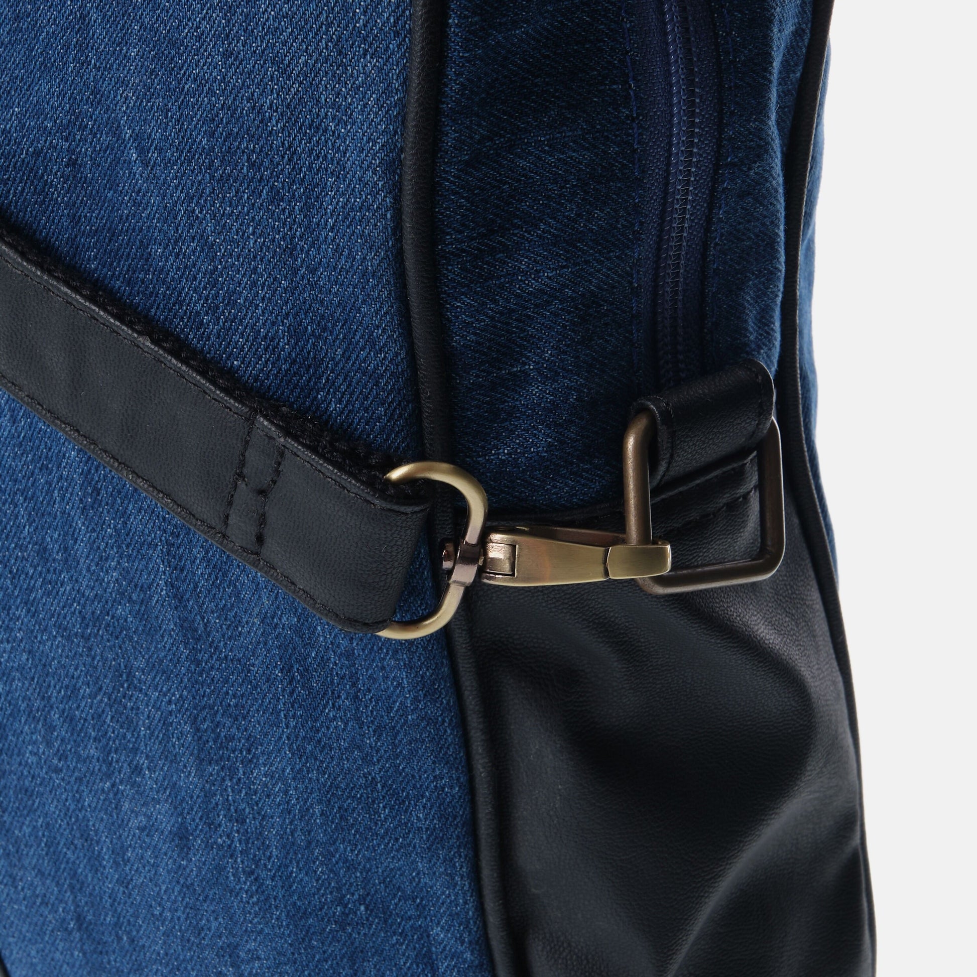 Borsa a tracolla Izoar azzurro chiaro in cotone