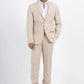 Completo uomo SUKUNA beige slim fit (giacca e pantaloni)