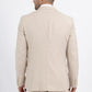 Completo uomo SUKUNA beige slim fit (giacca e pantaloni)