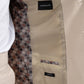 Completo uomo SUKUNA beige slim fit (giacca e pantaloni)