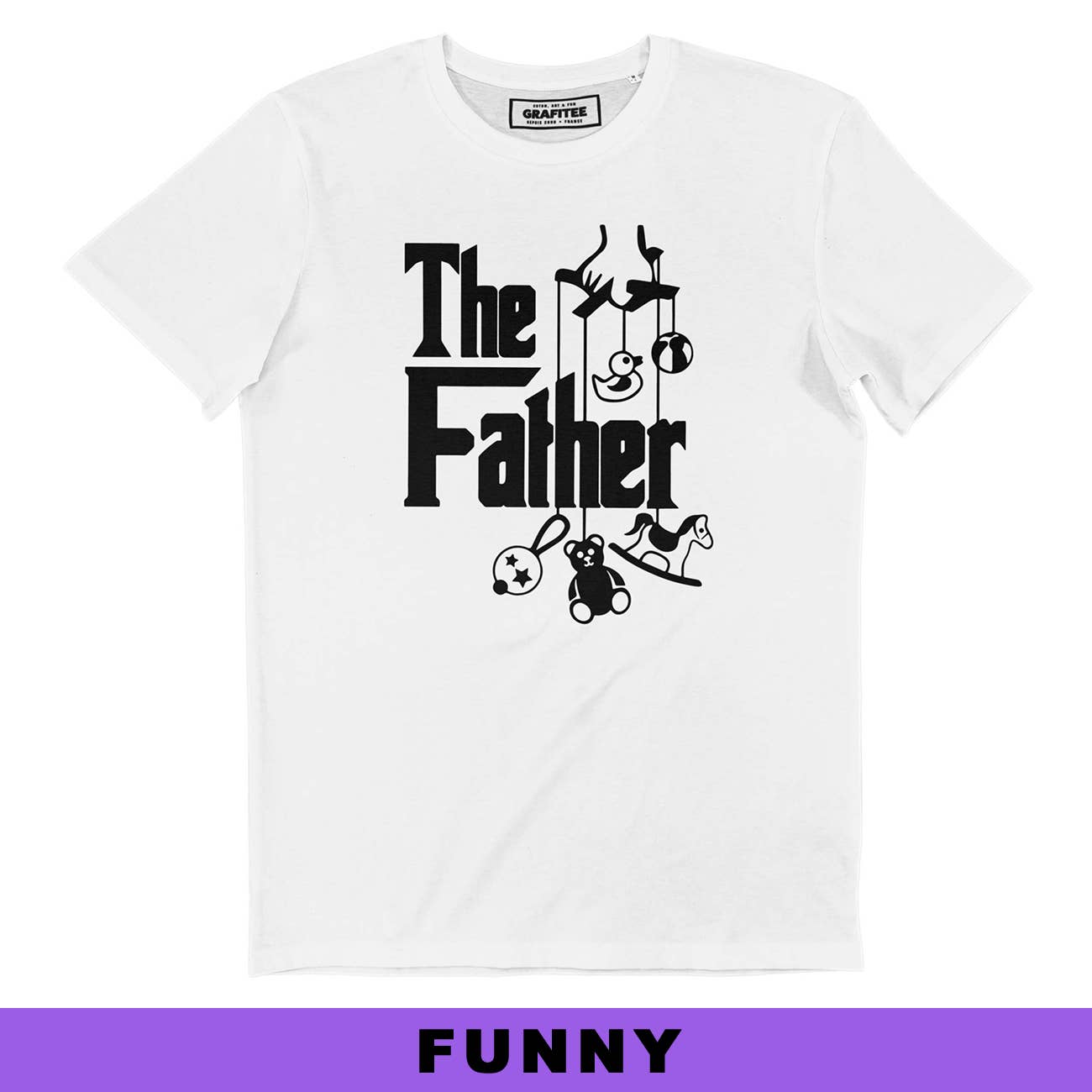 T-shirt The Father idea regalo per la Festa del Papà