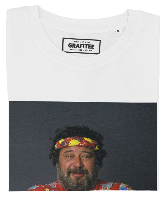 T-shirt unisex in cotone biologico con stampa fotografica divertente