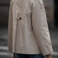 Trench corto doppiopetto in cotone